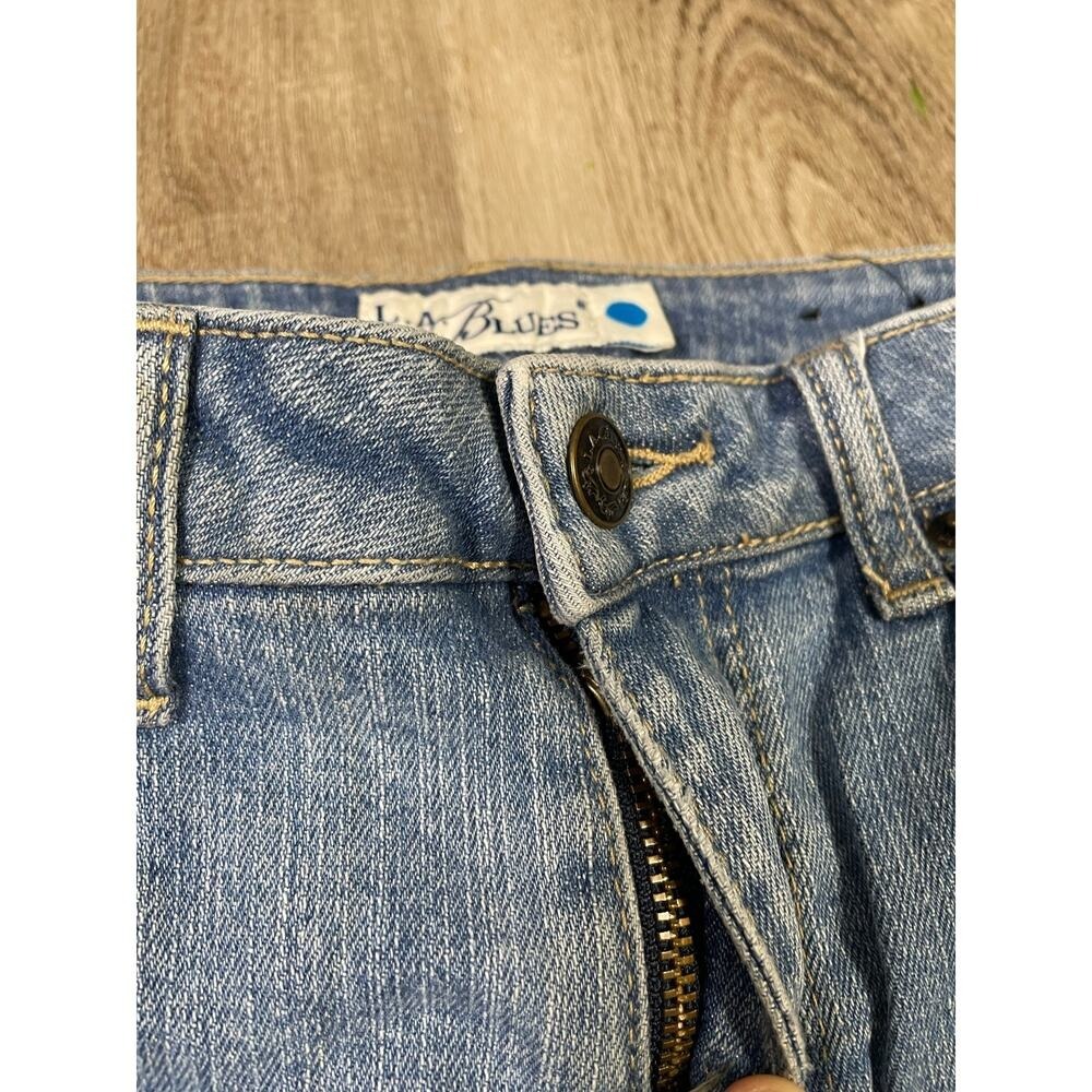 L.A. Blues Melrose Vintage Bootcut Jeans‎ Women's 5M Made in Hong Kong Y2K Denim - Picture 10 of 12